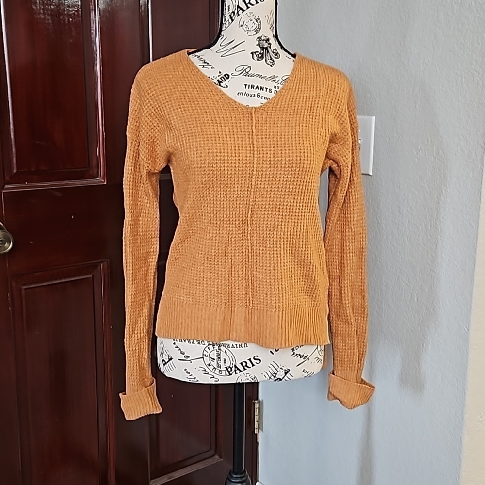 Jessica Simpson Waffle Knit Sweater Size XS